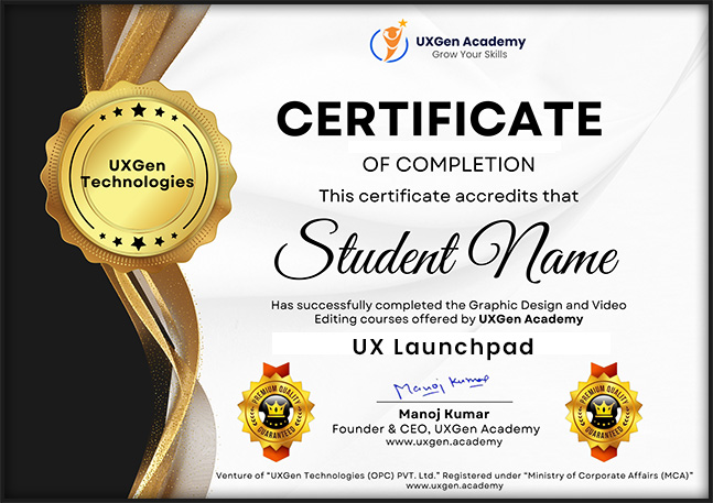 Certification Sample